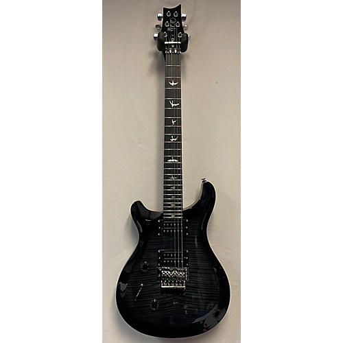 PRS SE Custom 24 Solid Body Electric Guitar Trans Black