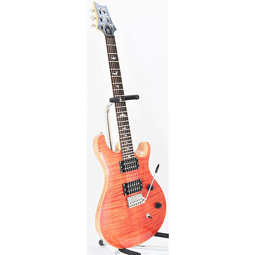 PRS SE Custom 24 Solid Body Electric Guitar Fiesta Red