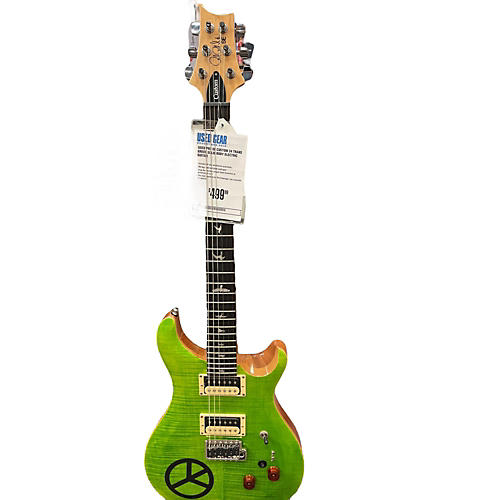 PRS SE Custom 24 Solid Body Electric Guitar Green