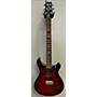 Used PRS SE Custom 24 Solid Body Electric Guitar Black Cherry