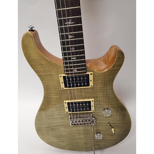 PRS SE Custom 24 Solid Body Electric Guitar Trampas Green