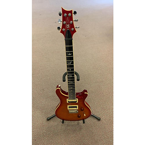 PRS SE Custom 24 Solid Body Electric Guitar Cherry Sunburst