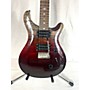 Used PRS SE Custom 24 Solid Body Electric Guitar Charcoal Cherry Fade