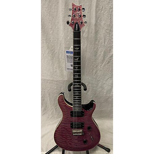 PRS SE Custom Solid Body Electric Guitar Purple