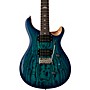 PRS SE Exotic Custom 24 Swamp Ash Burl Electric Guitar Lake Blue