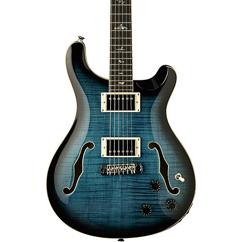 PRS SE Hollowbody II Piezo Electric Guitar Peacock Blue