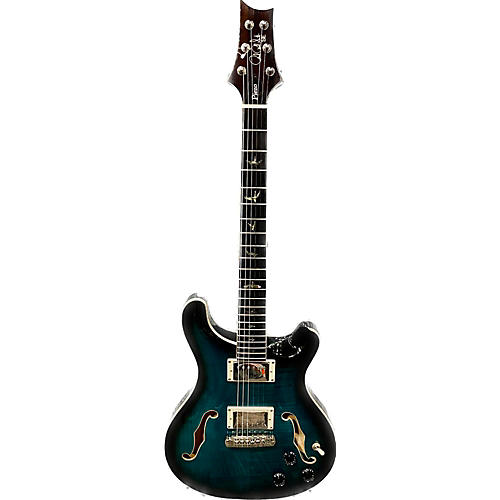 PRS SE Hollowbody II Piezo Hollow Body Electric Guitar PEACOCK BLUE