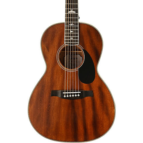 PRS SE P20 Parlor with All Mahogany Construction and Satin Finish Acoustic Guitar Vintage Mahogany