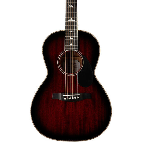 PRS SE P20E Parlor Acoustic-Electric Guitar Fire Red Burst