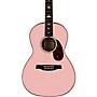 PRS SE P20E Parlor With All-Mahogany Construction, Fishman GT1 Pickup System and Satin Finish Acoustic Electric Guitar Pink Lotus