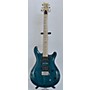 Used PRS SE SAS Solid Body Electric Guitar Trans Blue