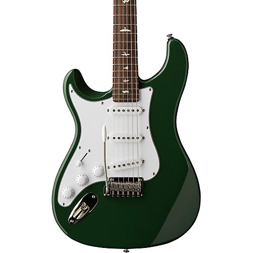 PRS SE Silver Sky With Rosewood Fingerboard Left-Handed Electric Guitar Laurel Green