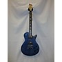 Used PRS SE Singlecut McCarty 594 Solid Body Electric Guitar Trans Blue