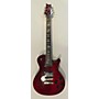 Used PRS SE Singlecut McCarty 594 Solid Body Electric Guitar Trans Red