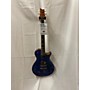 Used PRS SE Singlecut McCarty 594 Solid Body Electric Guitar Trans Blue