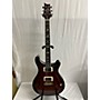 Used PRS SE Standard Hollow Body Electric Guitar Fire Red Burst