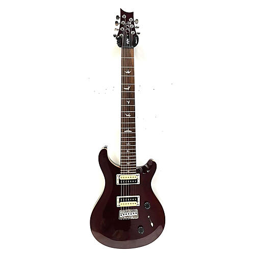 PRS SE Svn Solid Body Electric Guitar Black Cherry