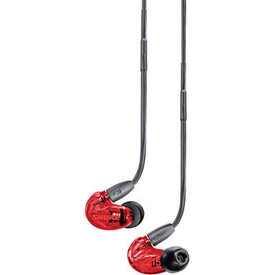 Shure SE215 Earphone, Red