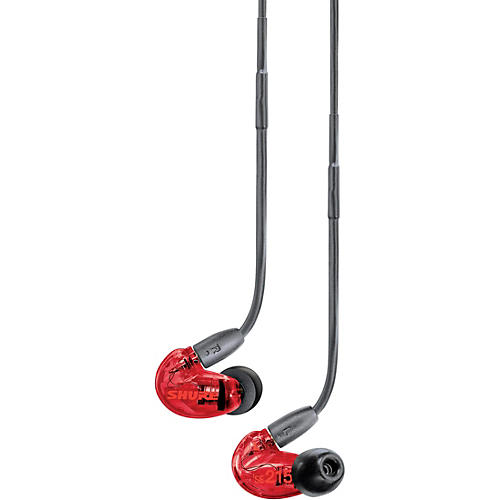 Shure SE215 Earphones Red