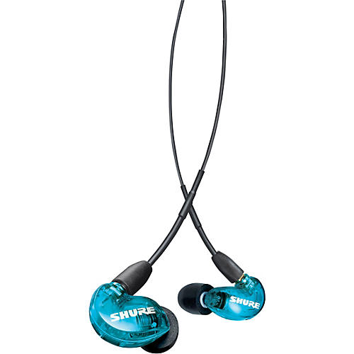 Shure SE215 Special Edition Sound Isolating Earphones Blue/Grey