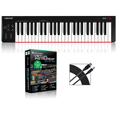 Nektar SE49 49-Key USB MIDI Keyboard Controller Packages