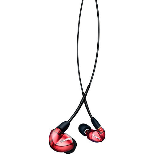 Shure SE535 Special-Edition Sound Isolating Earphones With 3.5 mm Audio Cable Condition 1 - Mint Red