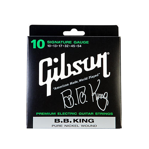 Bb king store string gauge