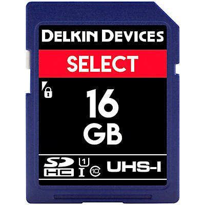 Delkin SELECT SDHC Memory Card