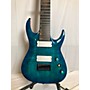 Used Agile SEPTOR ELITE 827 Solid Body Electric Guitar Ocean Turquoise