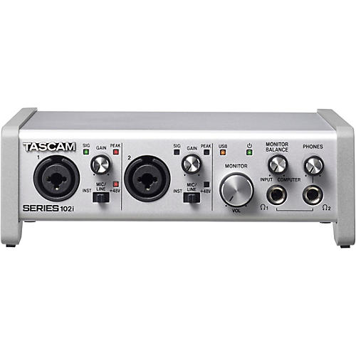TASCAM SERIES 102i 10-In/2-Out USB Audio/MIDI Interface Condition 1 - Mint