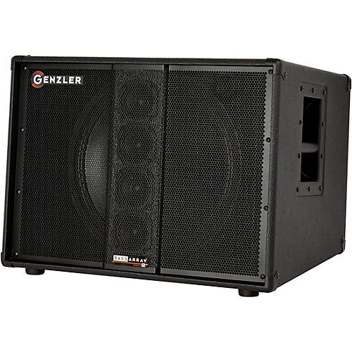 Genzler Amplification SERIES 2 BA2-115-3SLT BASS ARRAY Slant 1x15 Line Array Bass Speaker Cabinet Condition 1 - Mint Black
