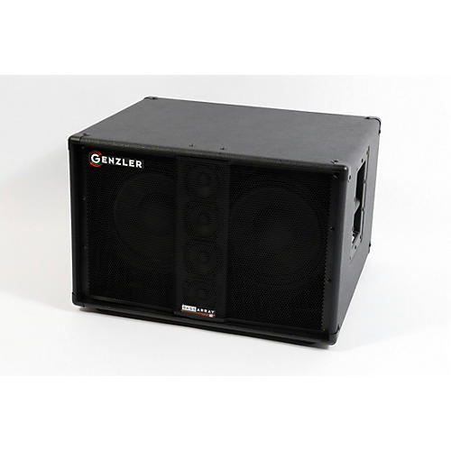 Genzler Amplification SERIES 2 BA2-210-3SLT BASS ARRAY Slant 2x10 Line Array Bass Speaker Cabinet Condition 3 - Scratch and Dent Black 197881208578