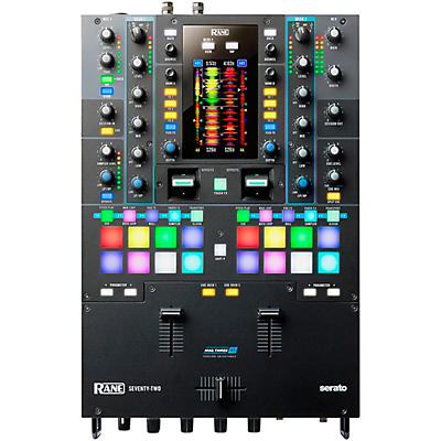 RANE SEVENTY-TWO Battle-Ready 2-channel DJ Mixer with Touchscreen and Serato DJ