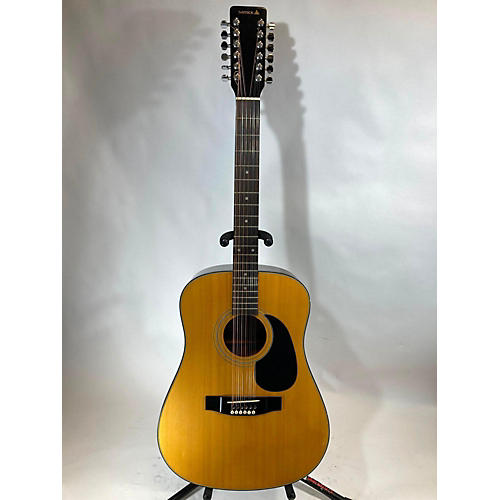 Samick SF 18-12 12 String Acoustic Guitar Worn Natural