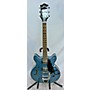 Used Guild SF-1DC Hollow Body Electric Guitar Blue