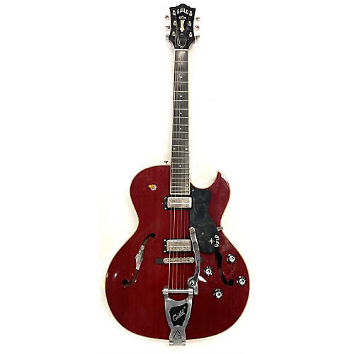 Guild SF 3 Hollow Body Electric Guitar Red