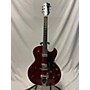 Used Guild SF-III Hollow Body Electric Guitar Crimson Red Trans