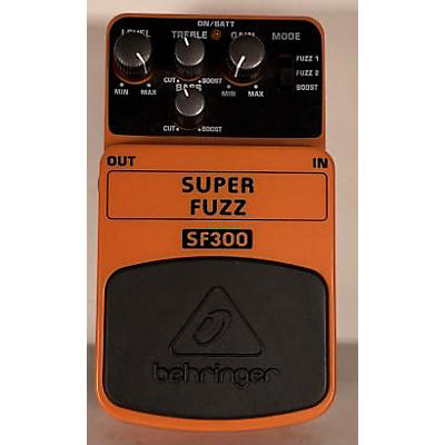 Behringer SF300 Super Fuzz Effect Pedal
