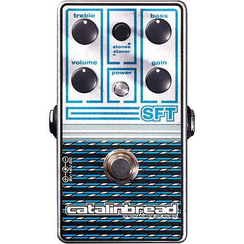 Catalinbread SFT Ampeg-Inspired Overdrive Effects Pedal Condition 1 - Mint Metallic Sapphire