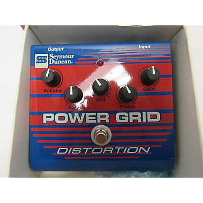 Seymour Duncan SFX08 Power Grid Distortion Effect Pedal