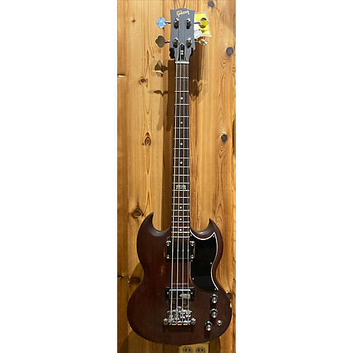 Gibson SG Bass Electric Bass Guitar Worn Natural