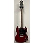 Used Epiphone SG CLASSIC WORN P90 Solid Body Electric Guitar Trans Red