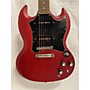 Used Epiphone SG Classic P90 Solid Body Electric Guitar Worn Cherry