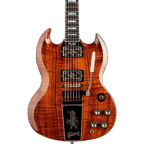 SG Custom Figured Koa Top with Maestro Vibrola