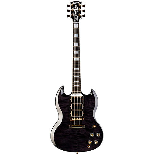 SG Custom Figured Top 3-Pickup Electric Guitar