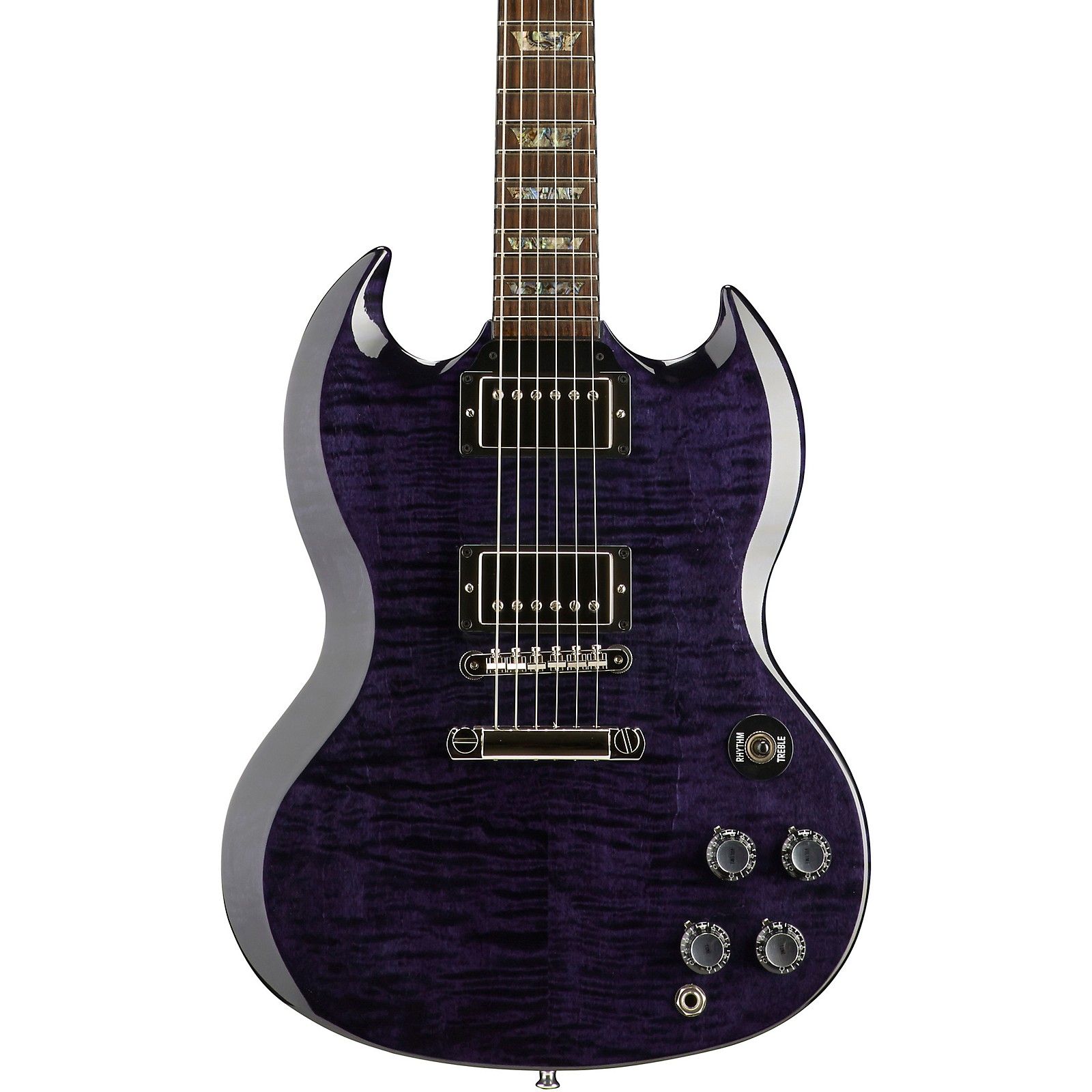 Gibson Custom Sg Elegant Figured Solid Body Electric Guitar Midnight Blue Musicians Friend 3839