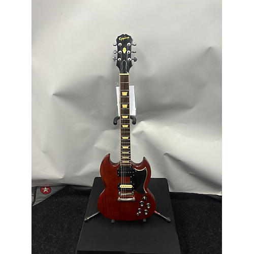 Epiphone SG G400 Solid Body Electric Guitar Worn Cherry