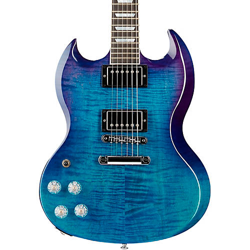 Gibson SG Modern Left-Handed Electric Guitar Blueberry Fade