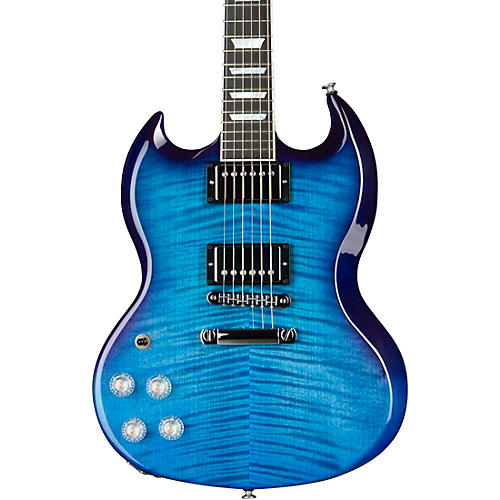 Gibson SG Modern Left-Handed Electric Guitar Blueberry Fade