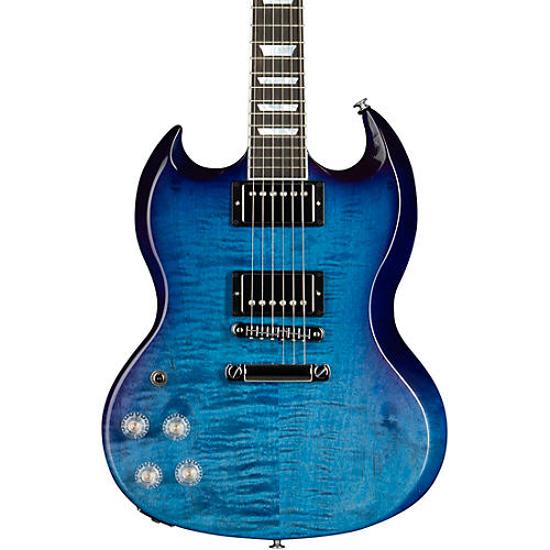 Gibson SG Modern Left-Handed Electric Guitar Blueberry Fade